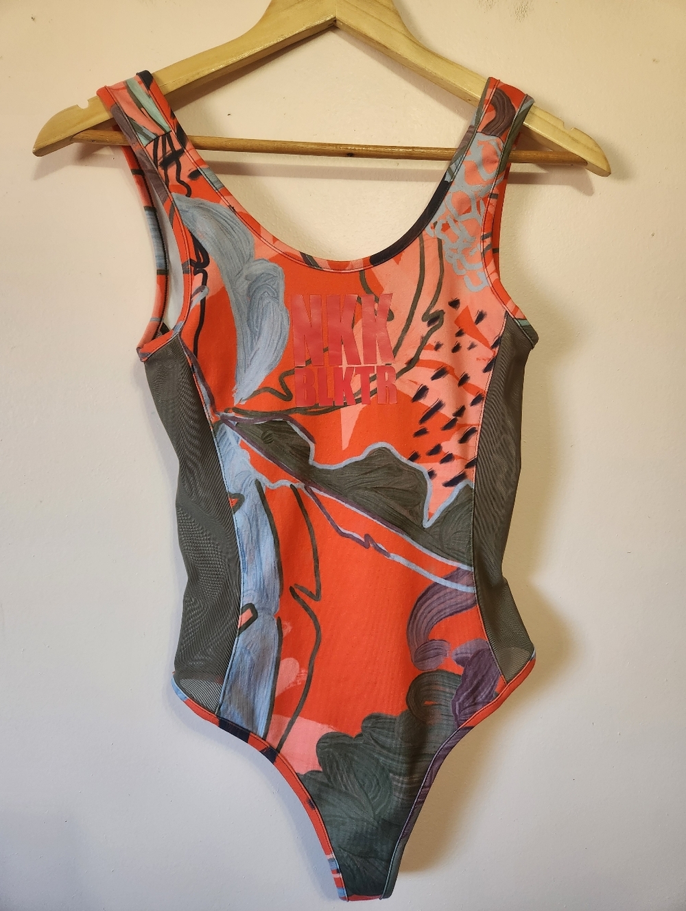 Rare Gymshark x Nikki Blackketter Pineapple Plunge Bodysuit XS